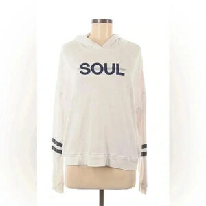 Soul Cycle white hoodie